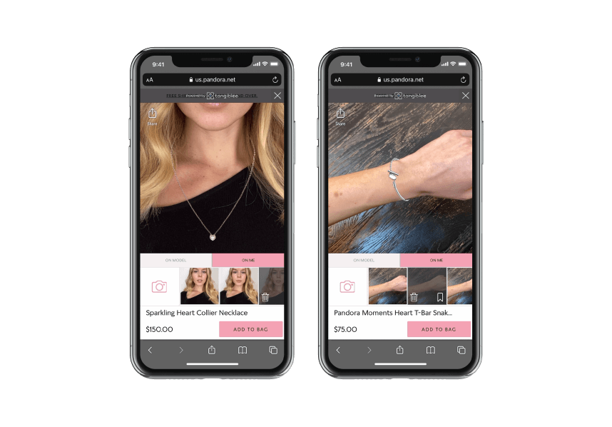 Tangiblee Virtual try-on