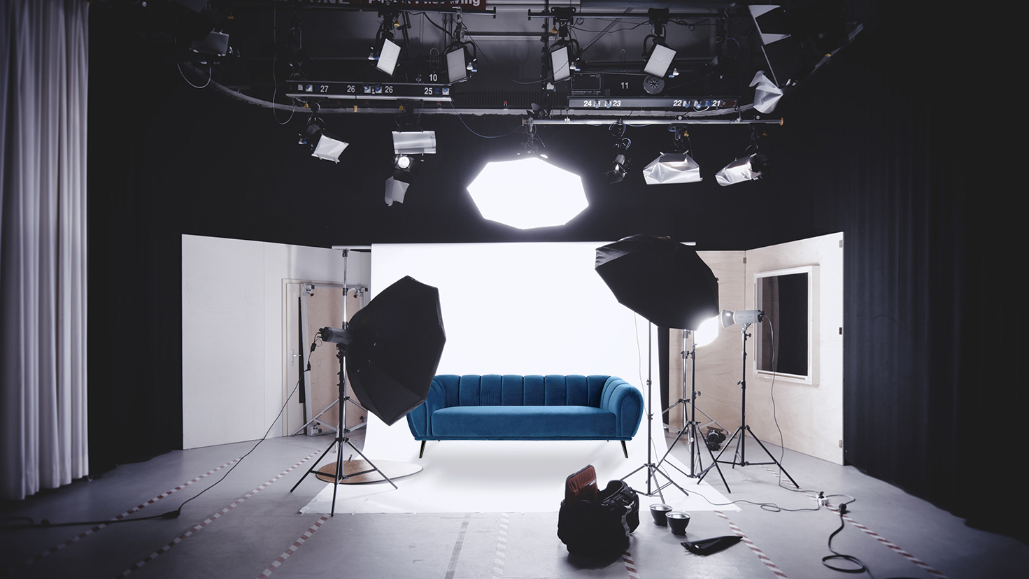Sofa photoshoot