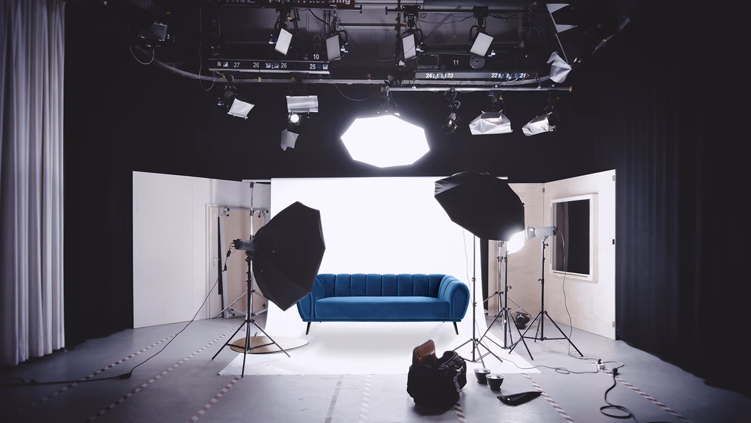 Sofa photoshoot