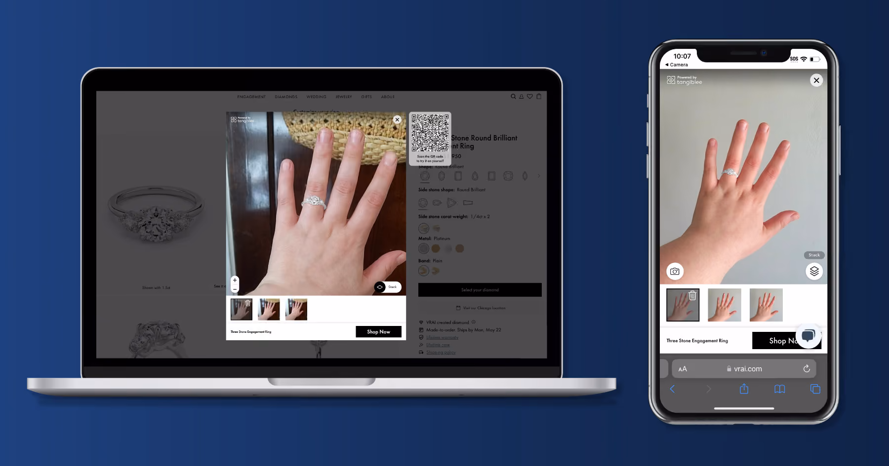 Four Retailers that Offer Virtual Try-On (VTO) for Engagement Rings