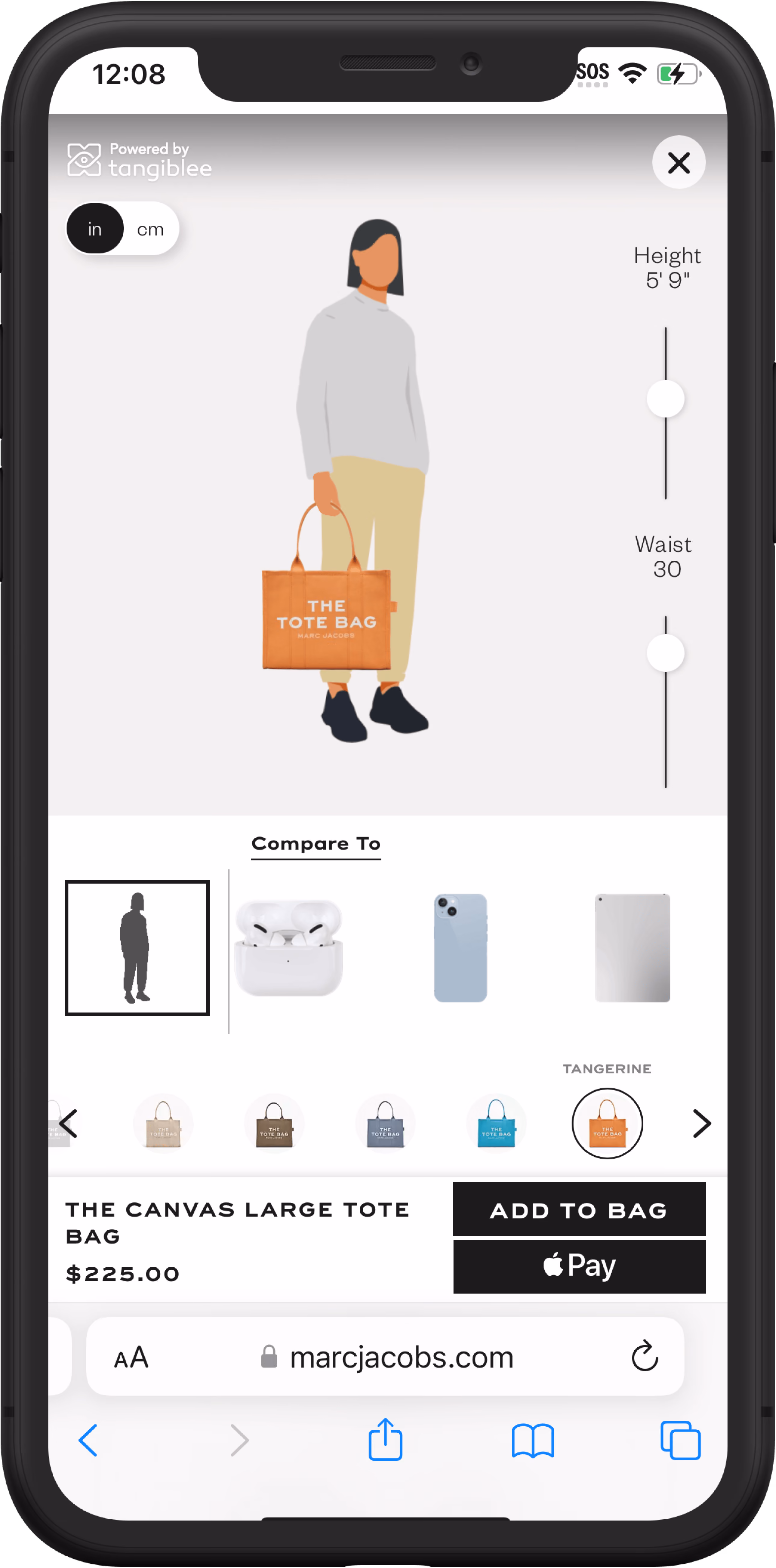 Marc Jacobs - Screenshot Detail 1 Mobile