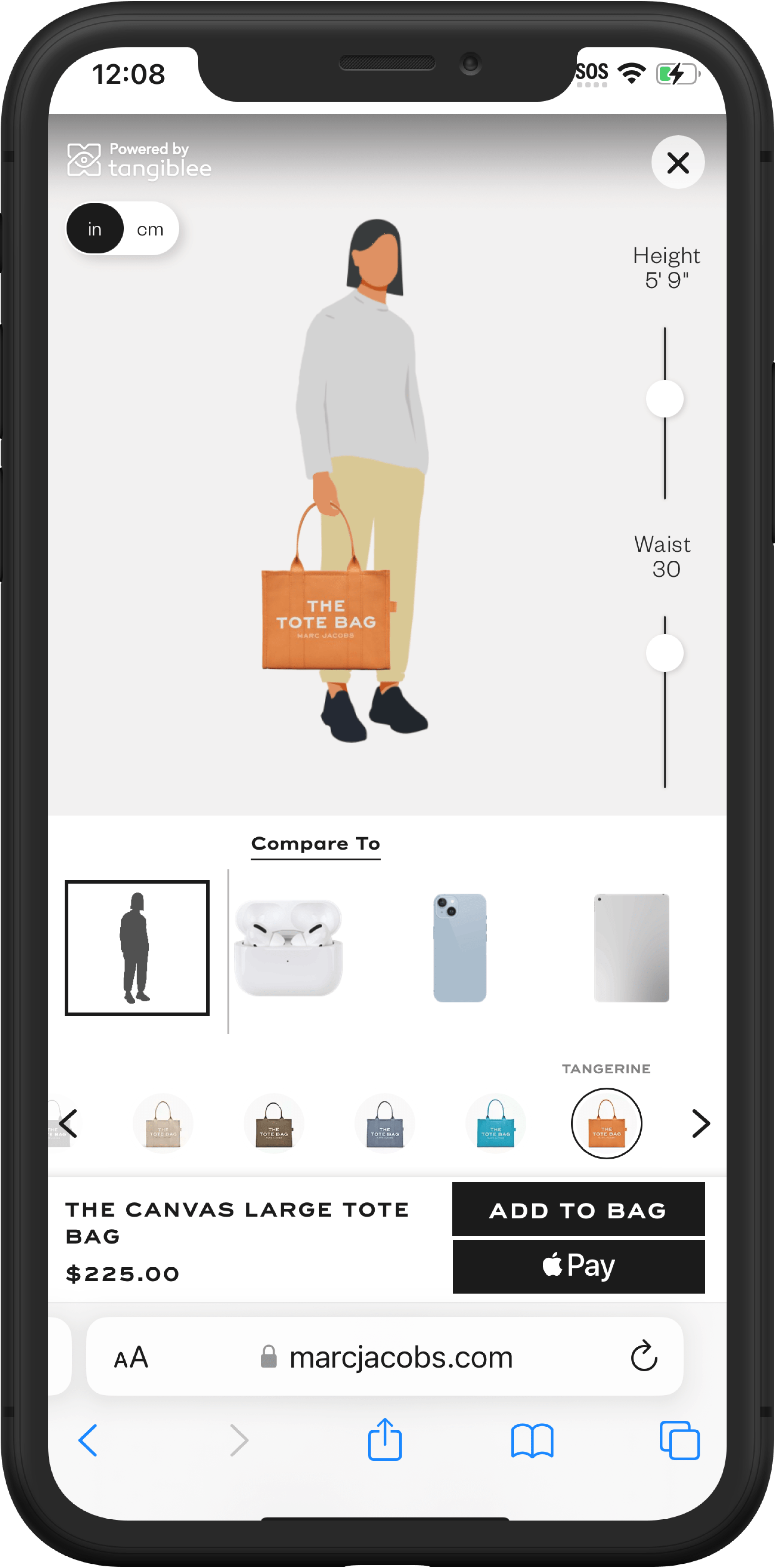Marc Jacobs - Screenshot Detail 1 Mobile