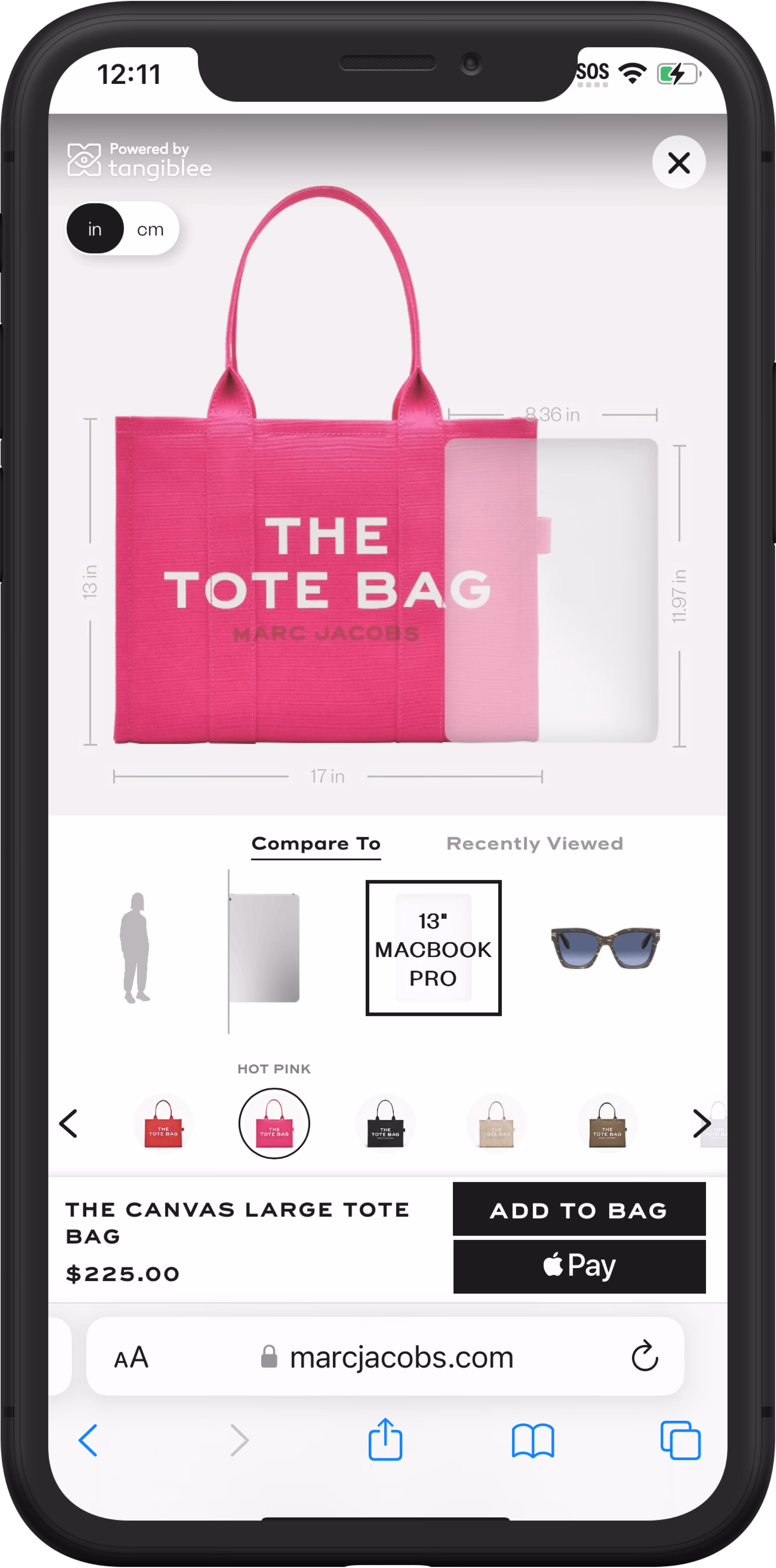 Marc Jacobs - Screenshot Detail 3 Mobile