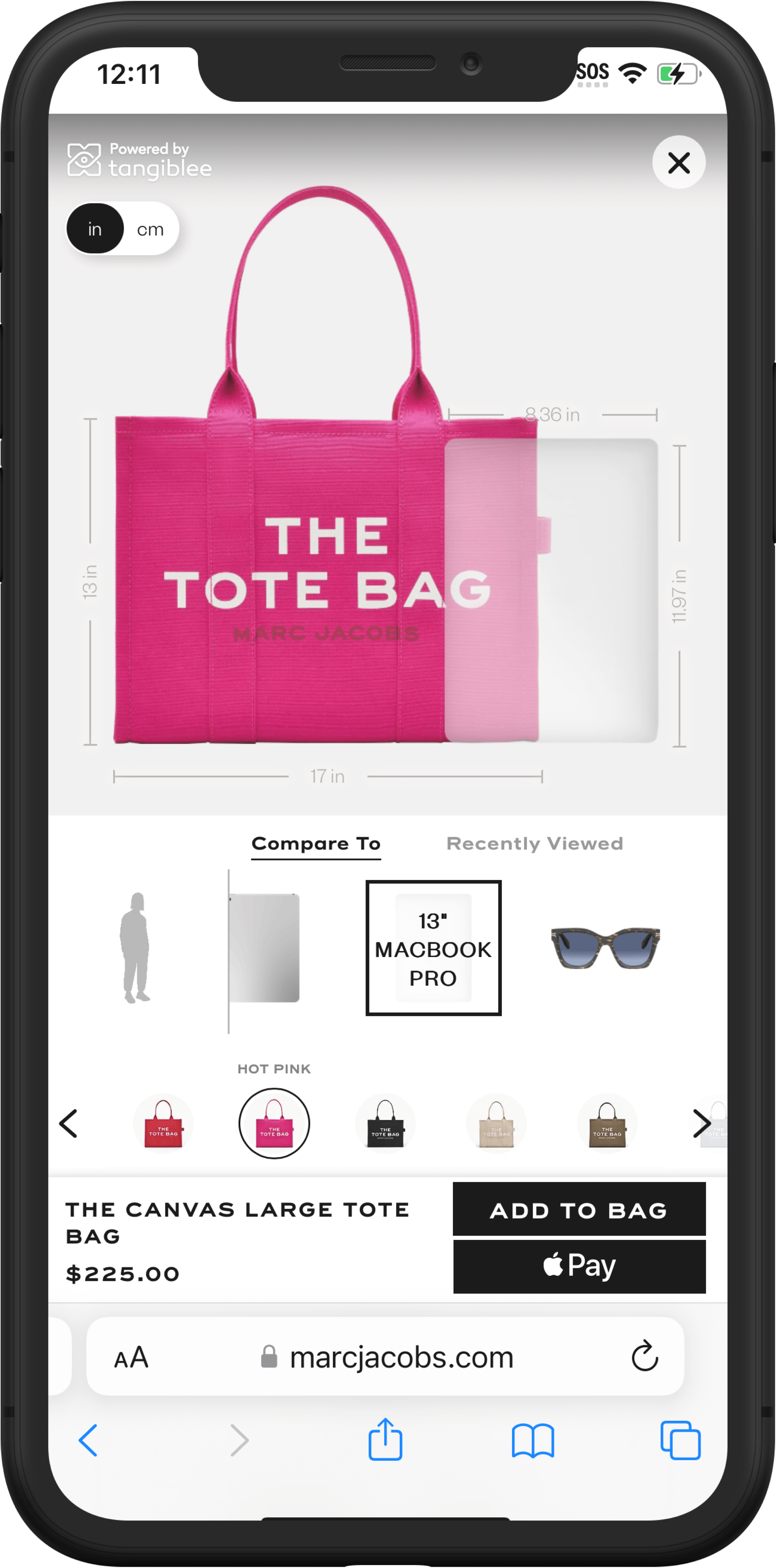 Marc Jacobs - Screenshot Detail 3 Mobile