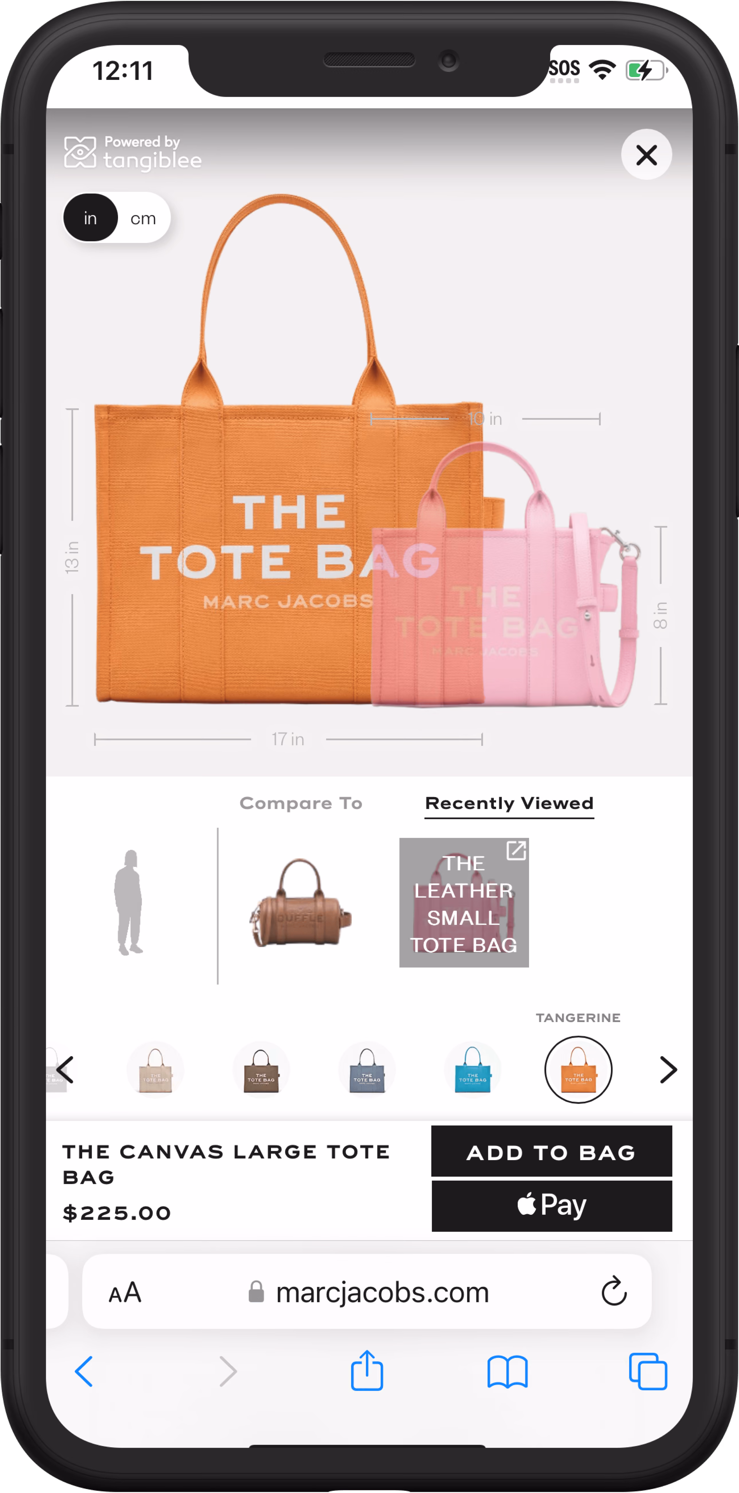 Marc Jacobs - Screenshot Detail 4 Mobile