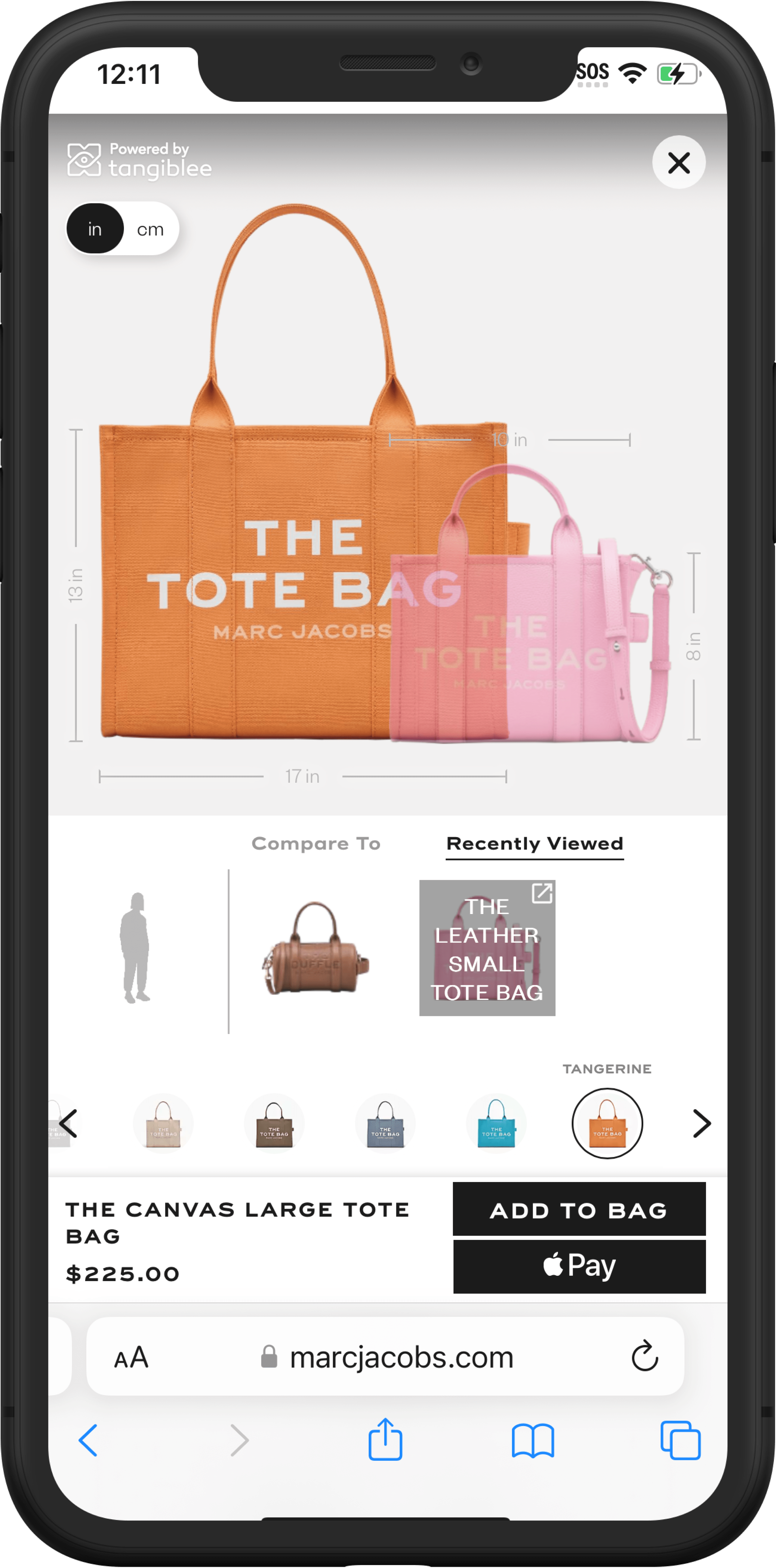 Marc Jacobs - Screenshot Detail 4 Mobile