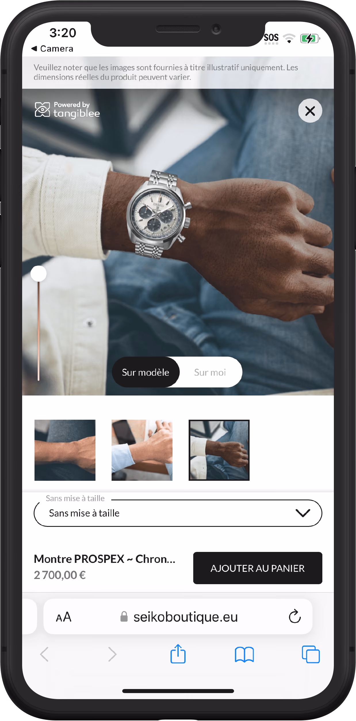 Seiko - Screenshot Detail 2 Mobile