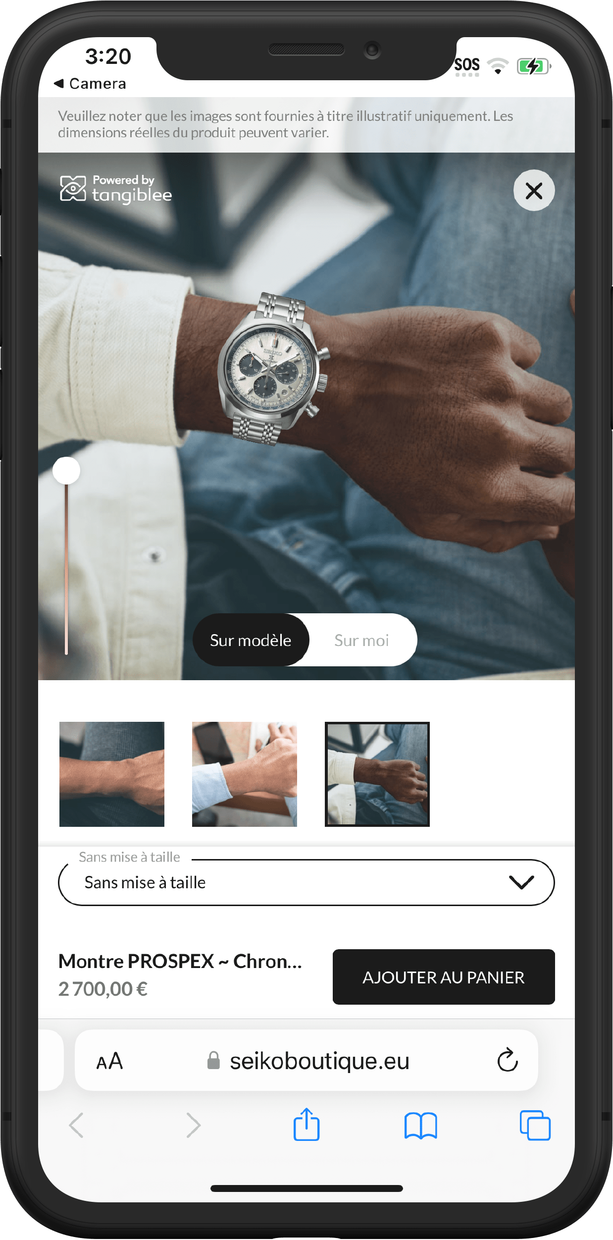 Seiko - Screenshot Detail 2 Mobile