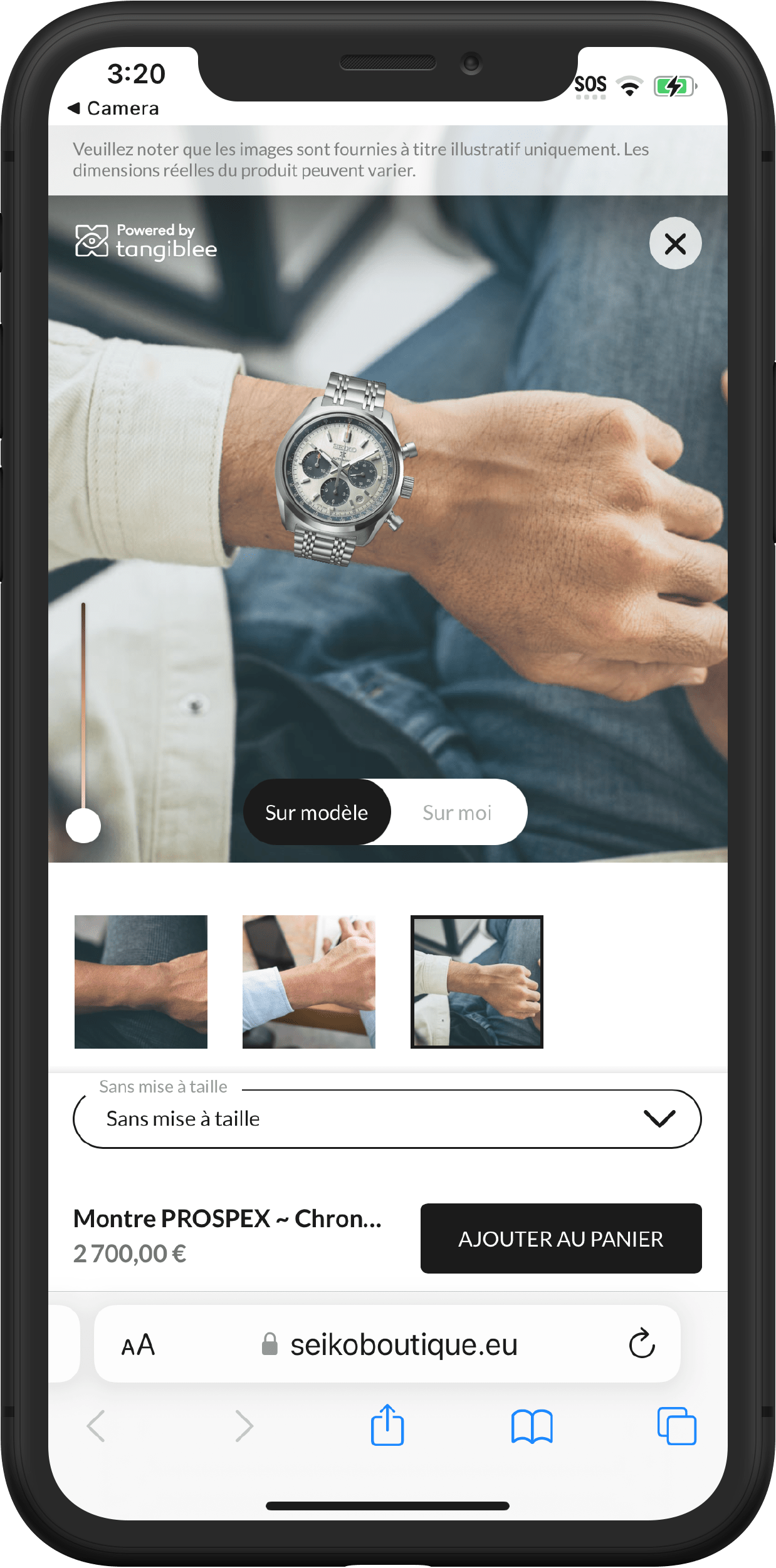 Seiko - Screenshot Detail 1 Mobile