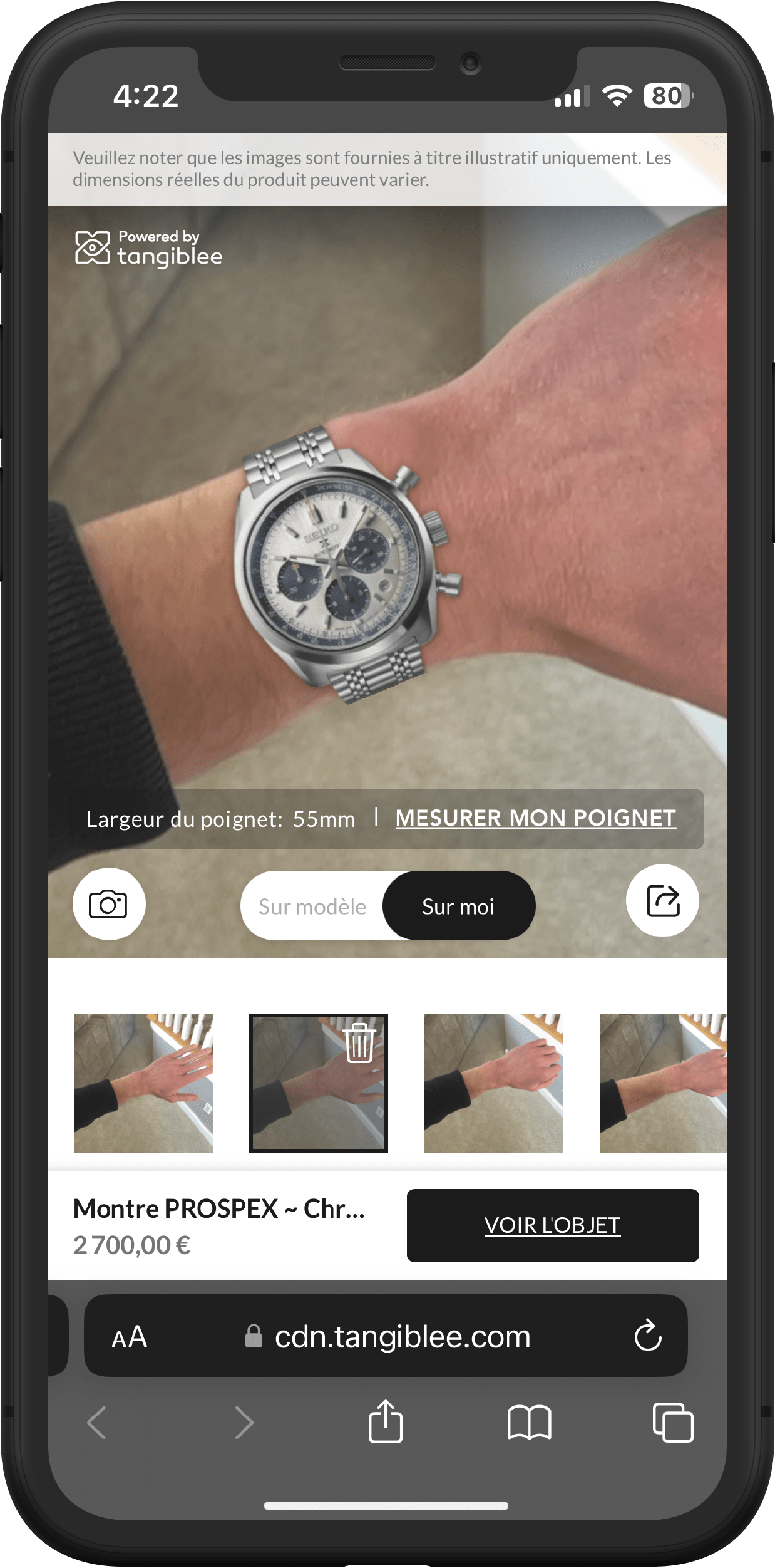 Seiko - Screenshot Detail 3 Mobile