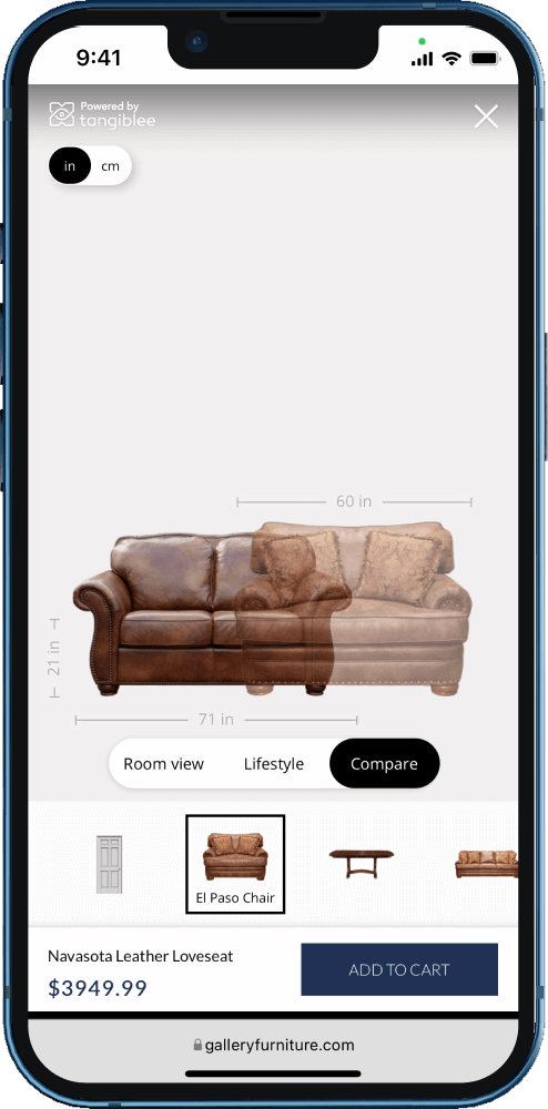 Gallery Furniture - Screenshot Detail 1 Mobile