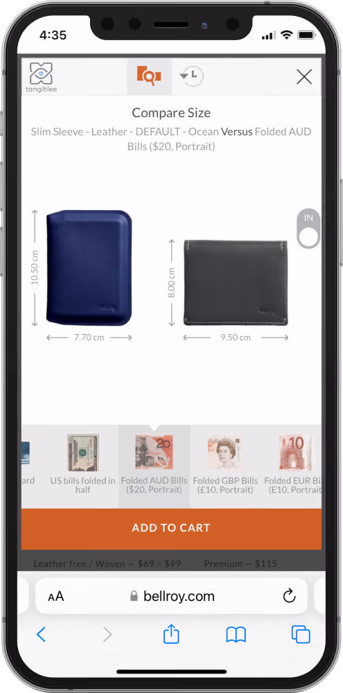 Bellroy - Screenshot Detail 2 Mobile