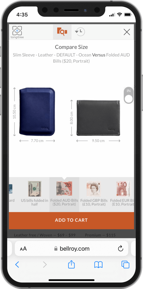 Bellroy - Screenshot Detail 2 Mobile