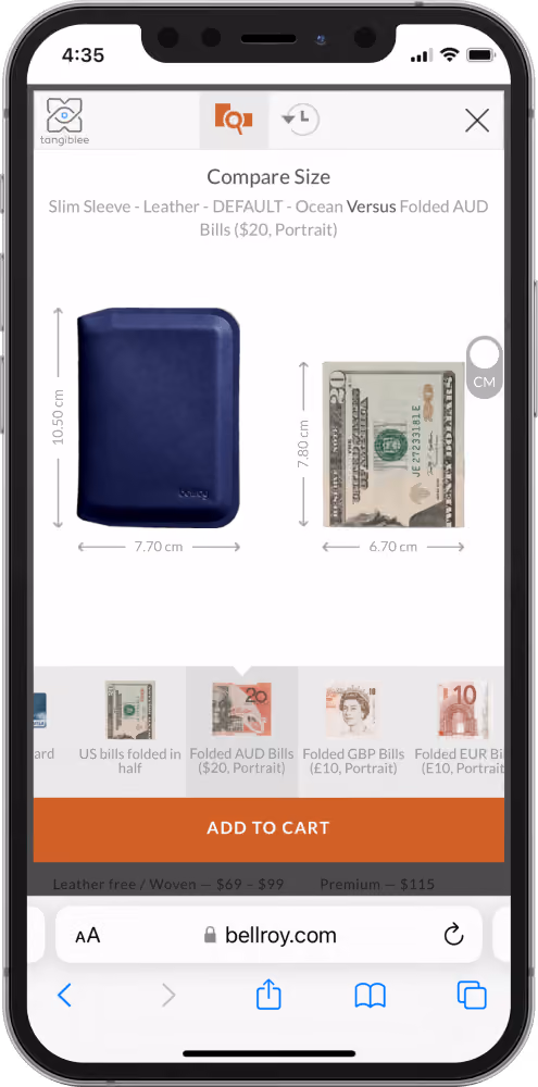 Bellroy - Screenshot Detail 1 Mobile