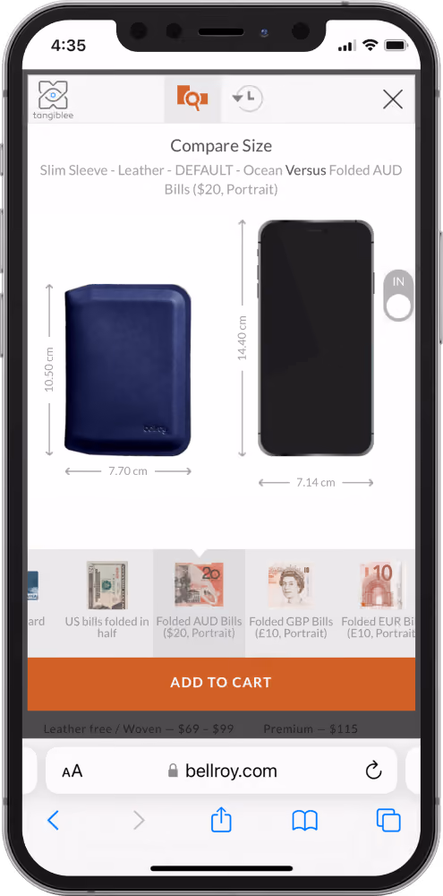 Bellroy - Screenshot Detail 3 Mobile