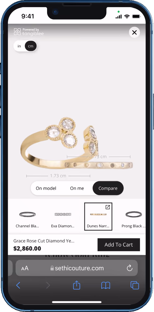 Sethi Couture - Screenshot Detail 5 Mobile