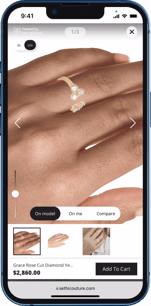Sethi Couture - Screenshot Detail 2 Mobile