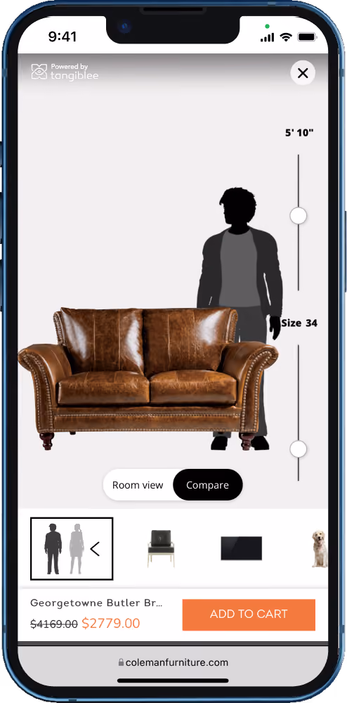 Coleman Furniture - Screenshot Detail 4 Mobile