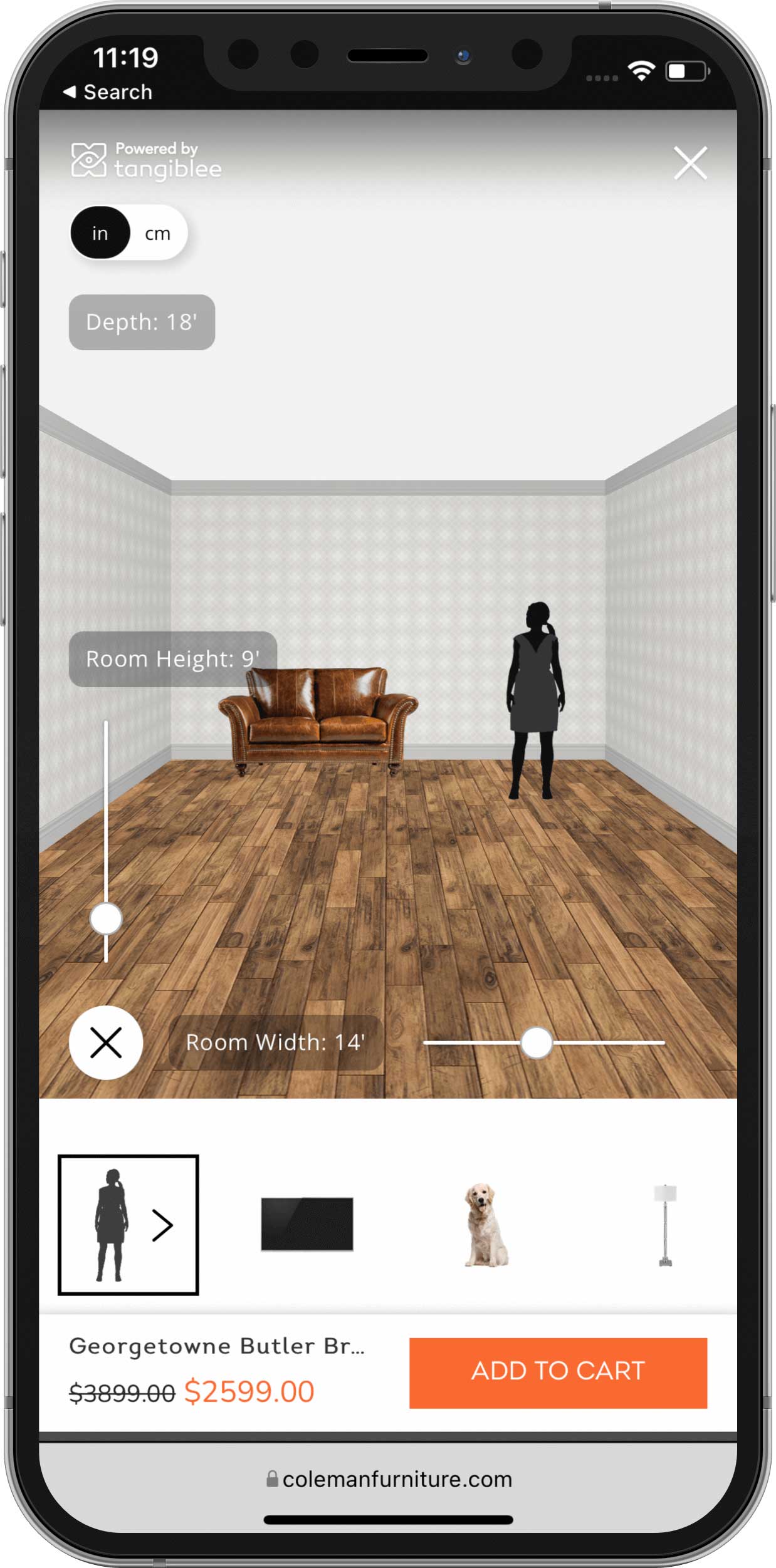 Coleman Furniture - Screenshot Detail 2 Mobile