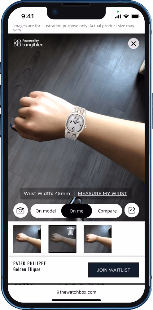 The Watchbox - Screenshot Detail 1 Mobile