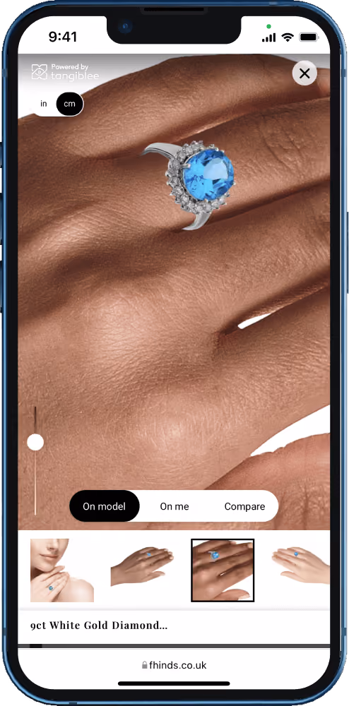 F. Hinds Jewellers - Screenshot Detail 4 Mobile