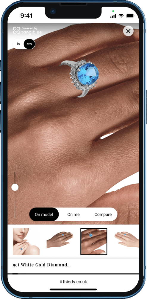 F. Hinds Jewellers - Screenshot Detail 4 Mobile