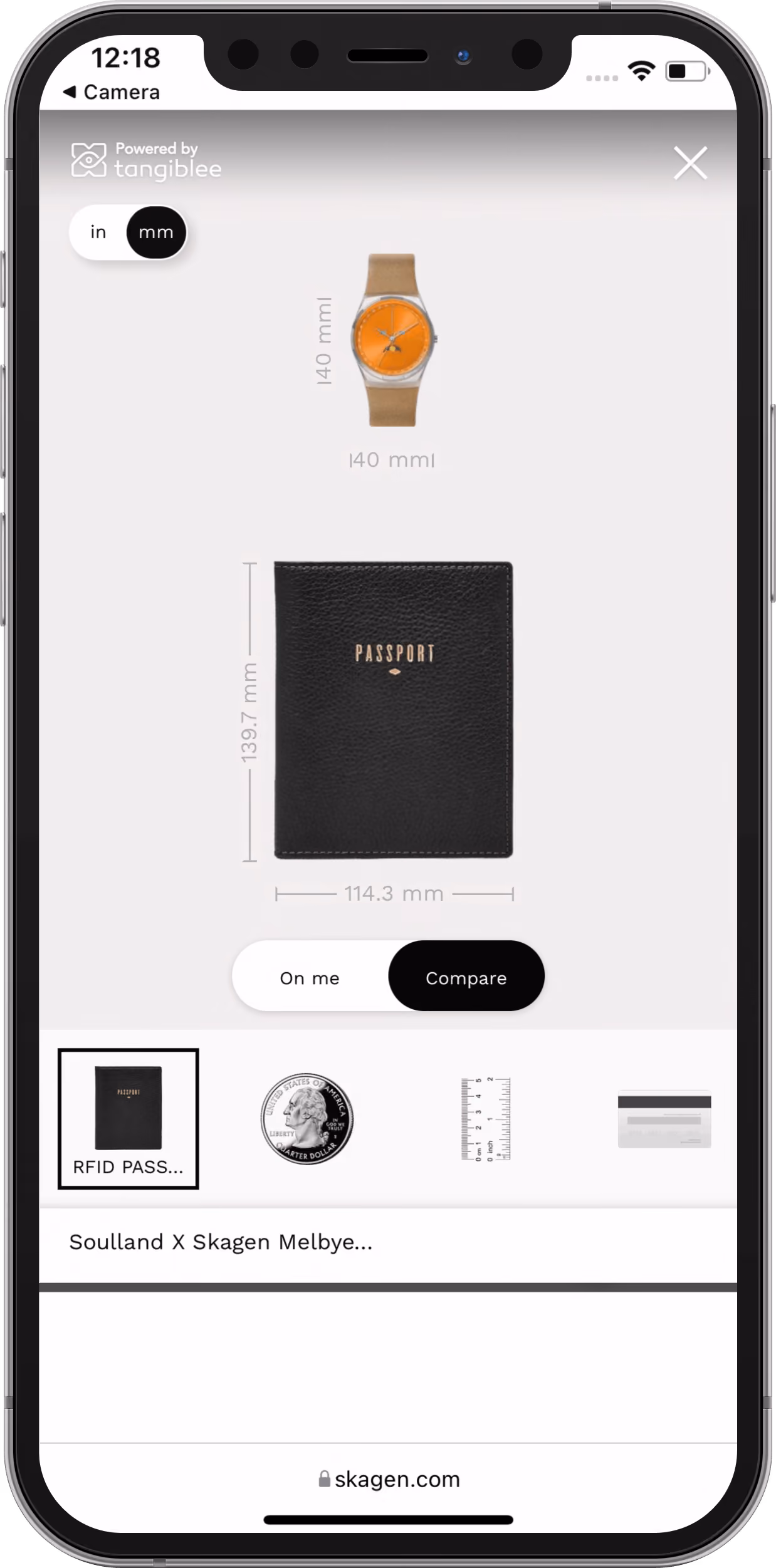 Skagen - Screenshot Detail 2 Mobile