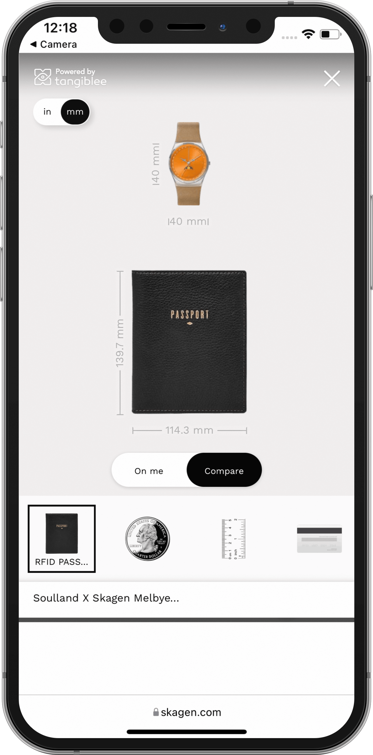 Skagen - Screenshot Detail 2 Mobile