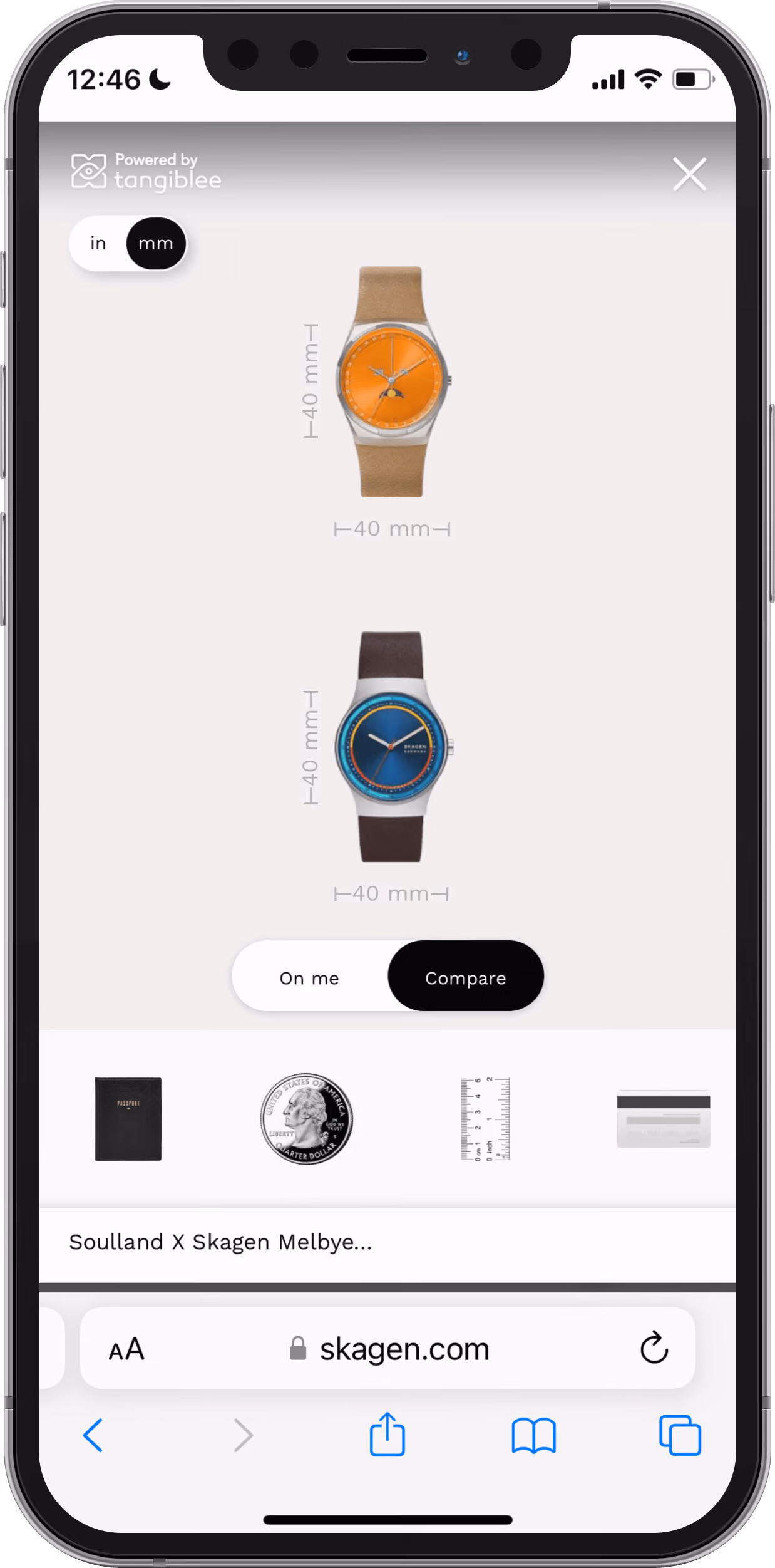 Skagen - Screenshot Detail 3 Mobile