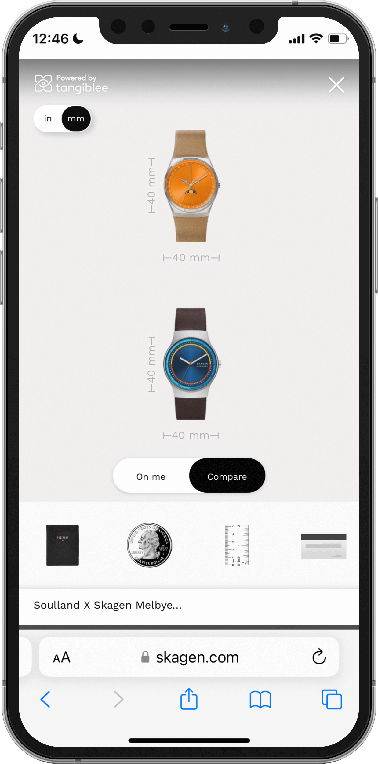 Skagen - Screenshot Detail 3 Mobile