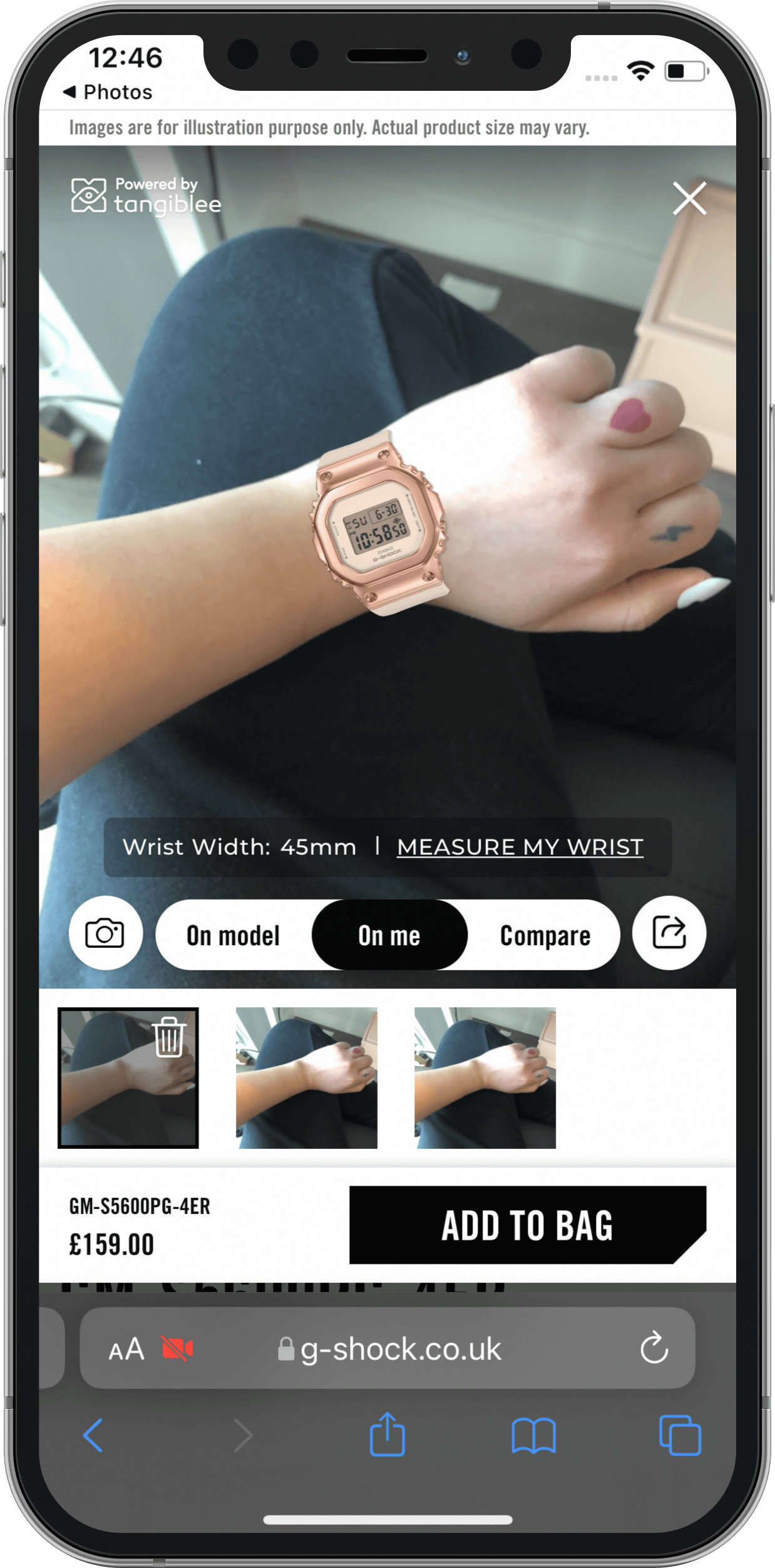 G-Shock by Casio - Screenshot Detail 1 Mobile