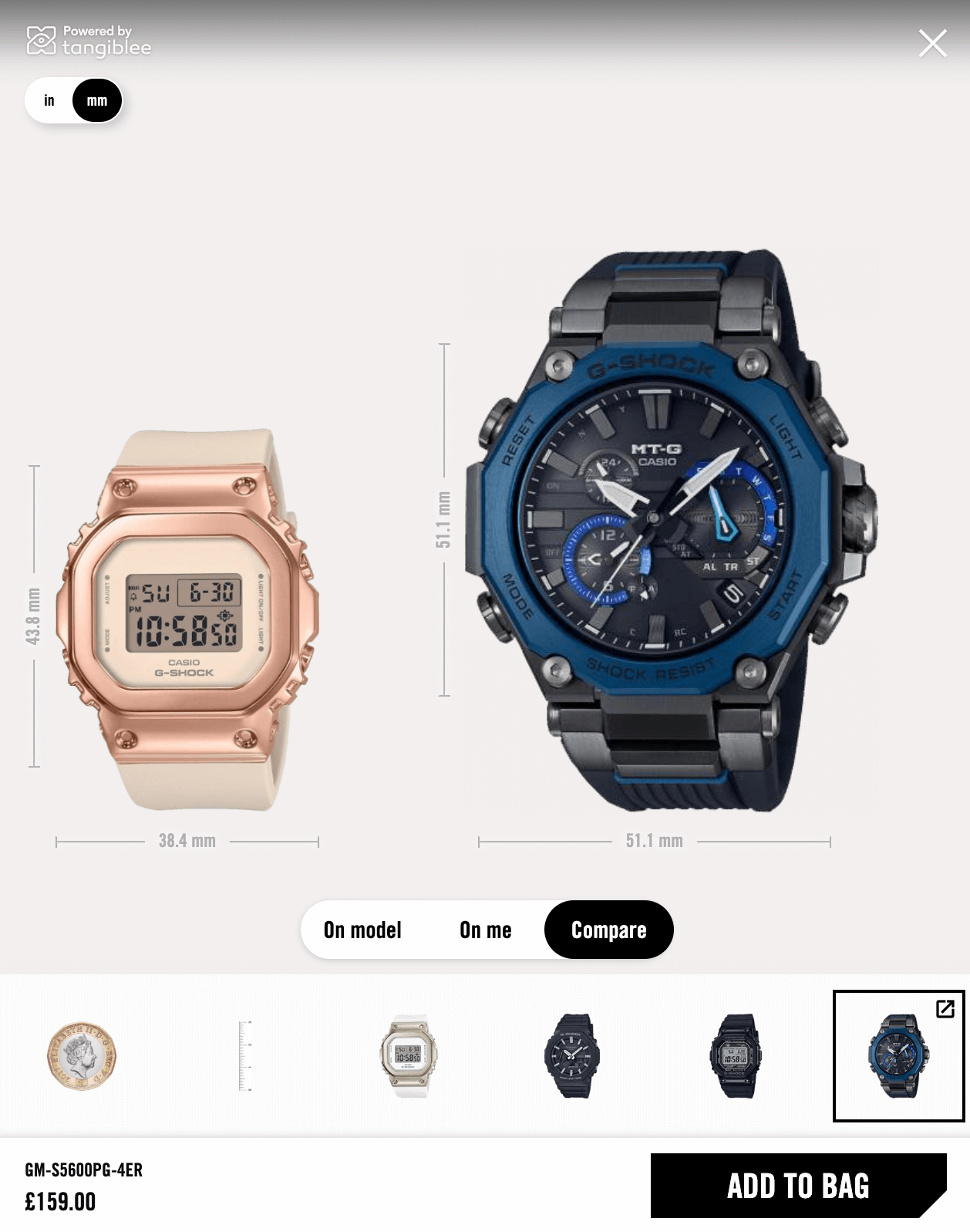 G-Shock by Casio - Screenshot Detail 2 Desktop