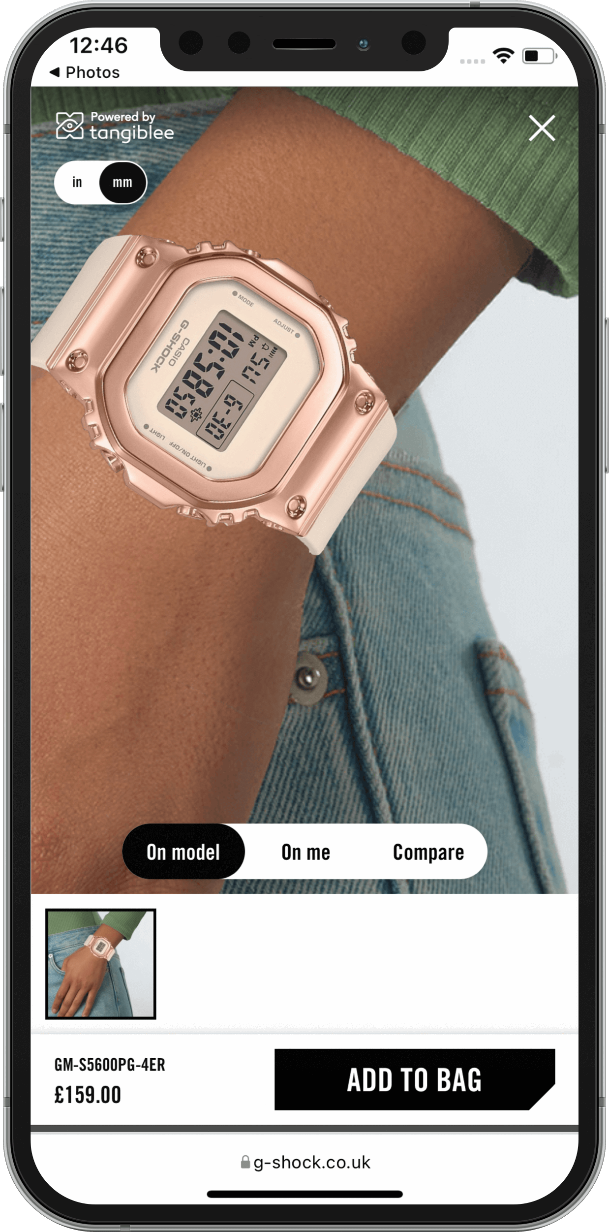G-Shock by Casio - Screenshot Detail 3 Mobile