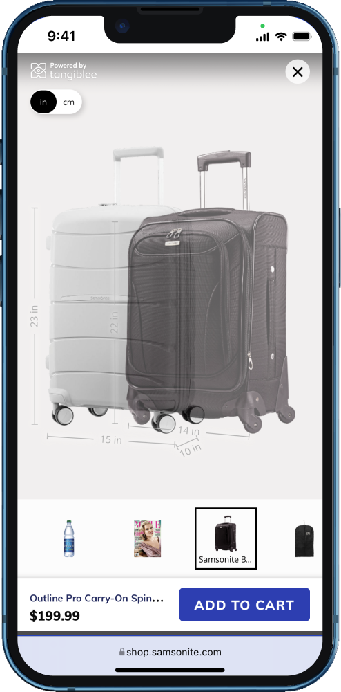 Samsonite - Screenshot Detail 2 Mobile