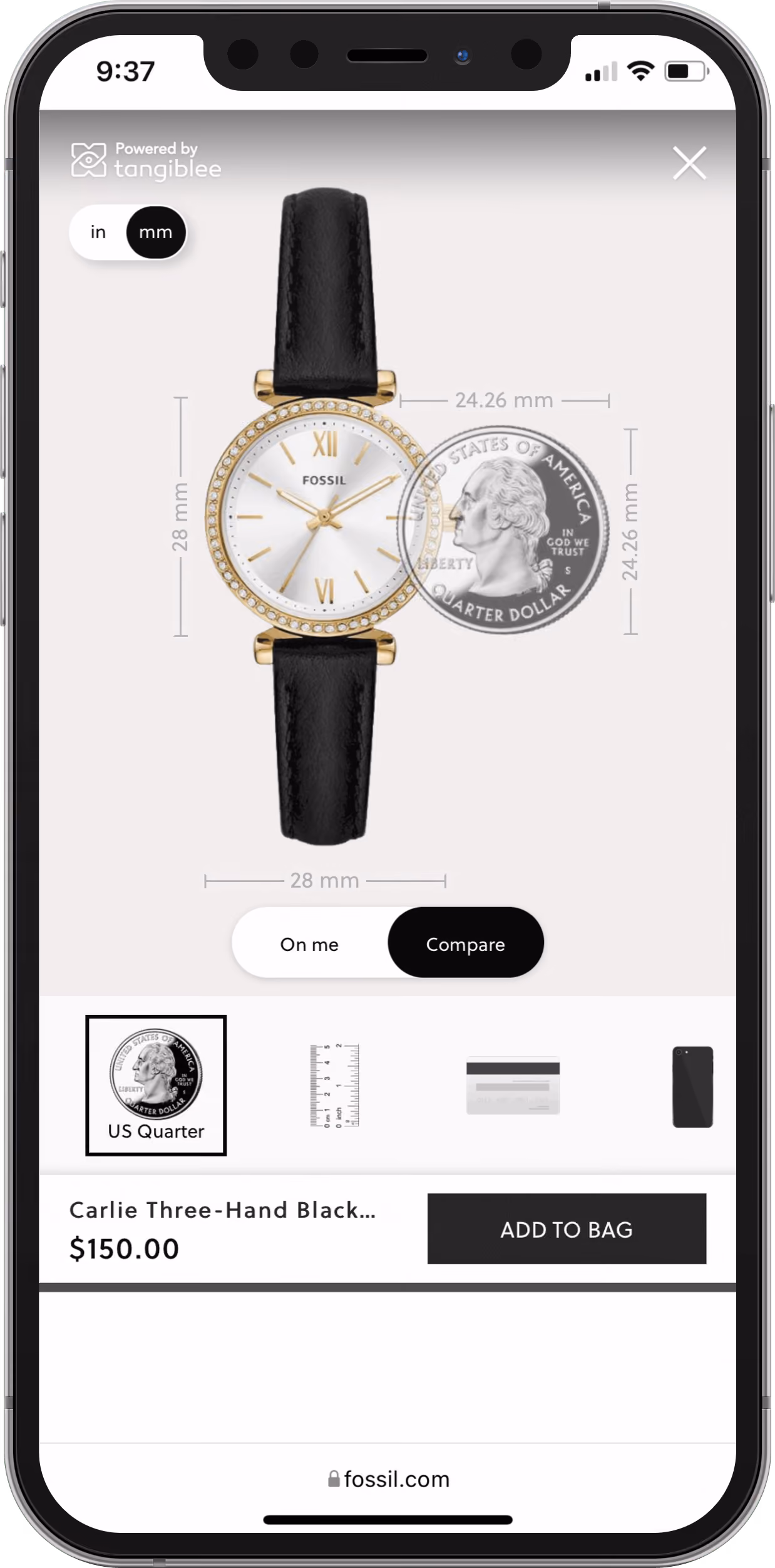 Fossil - Screenshot Detail 2 Mobile