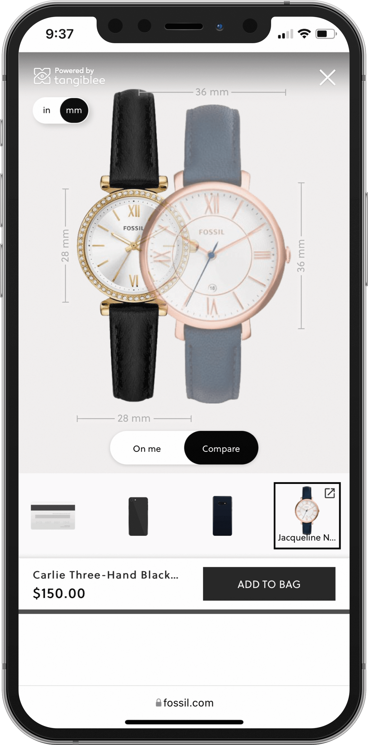 Fossil - Screenshot Detail 3 Mobile