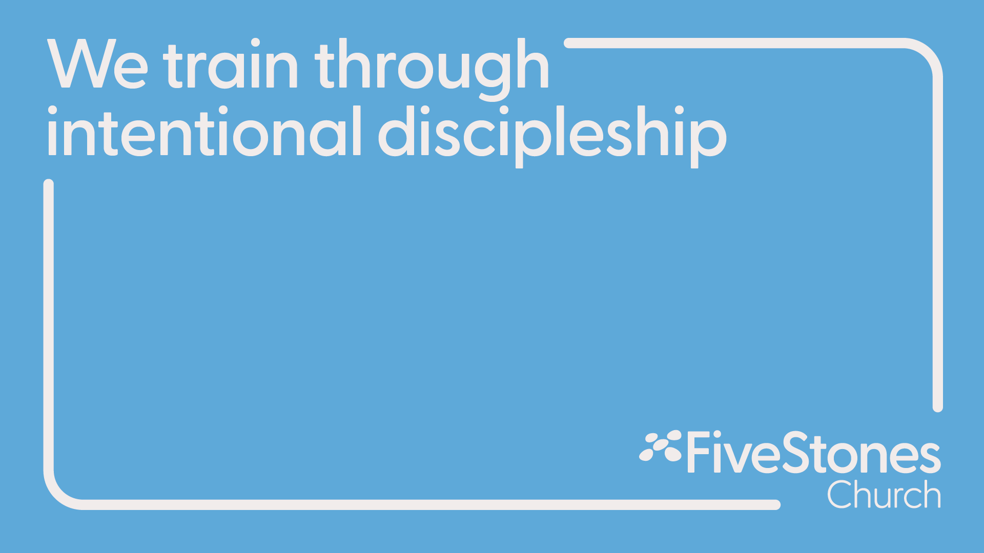 Intentional Discipleship