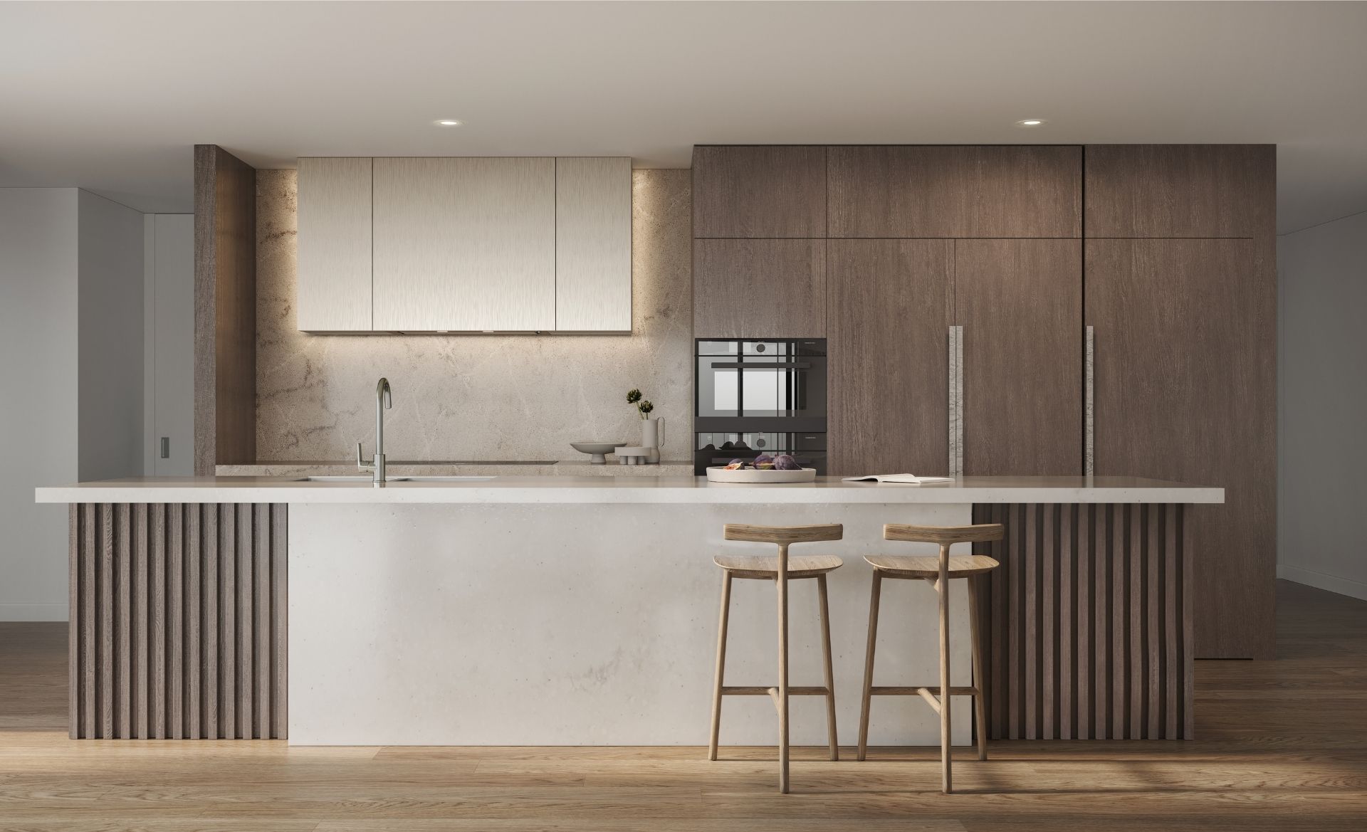 Beautiful high-end finishes in the kitchen.