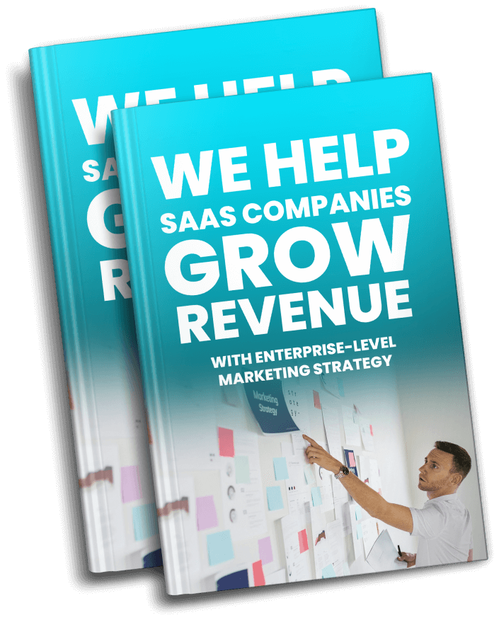 We Help SAAS Companies Grow Revenue book mockup