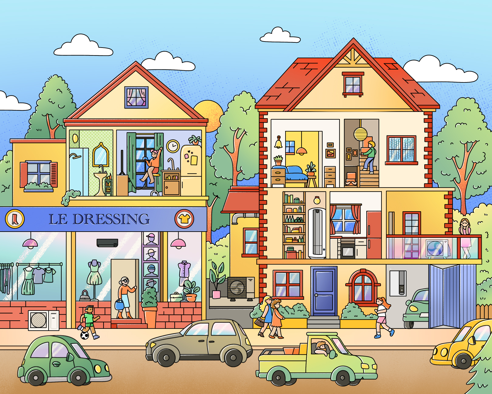 Illustration d'Armande Barthe, illustratrice.