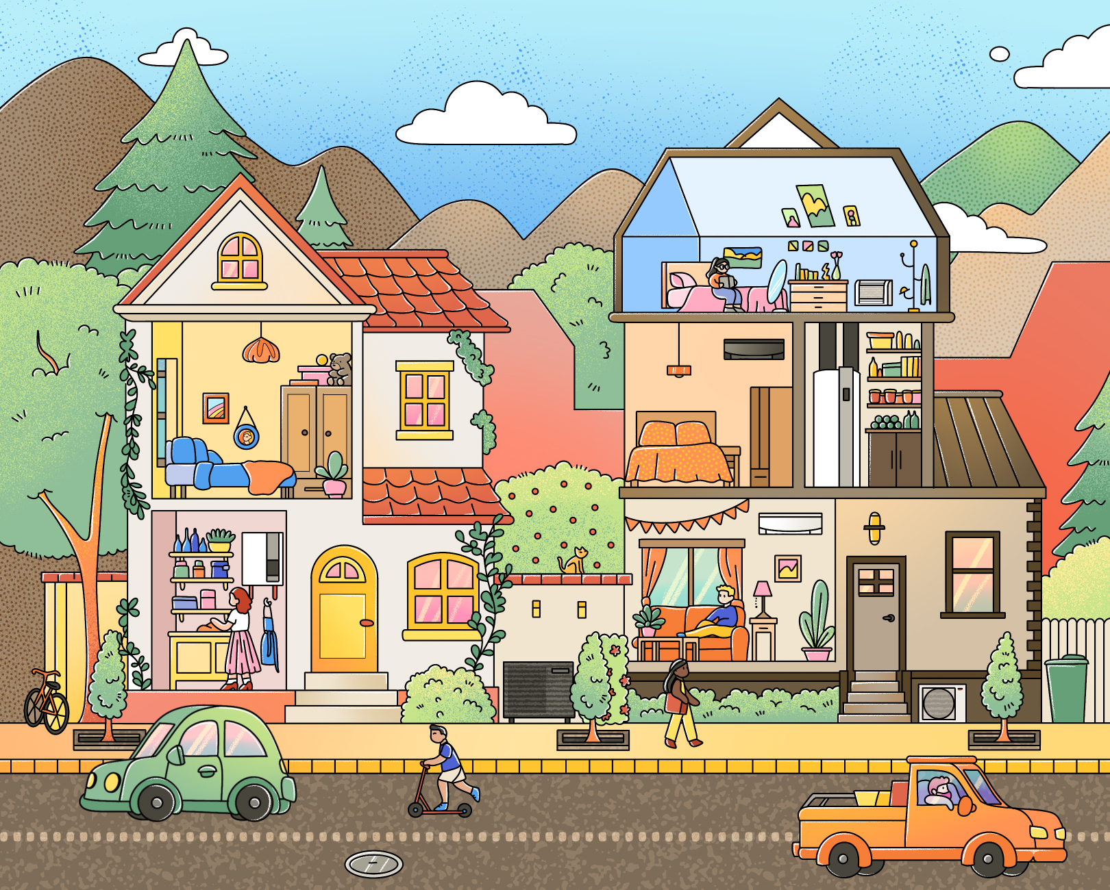 Illustration d'Armande Barthe, illustratrice.