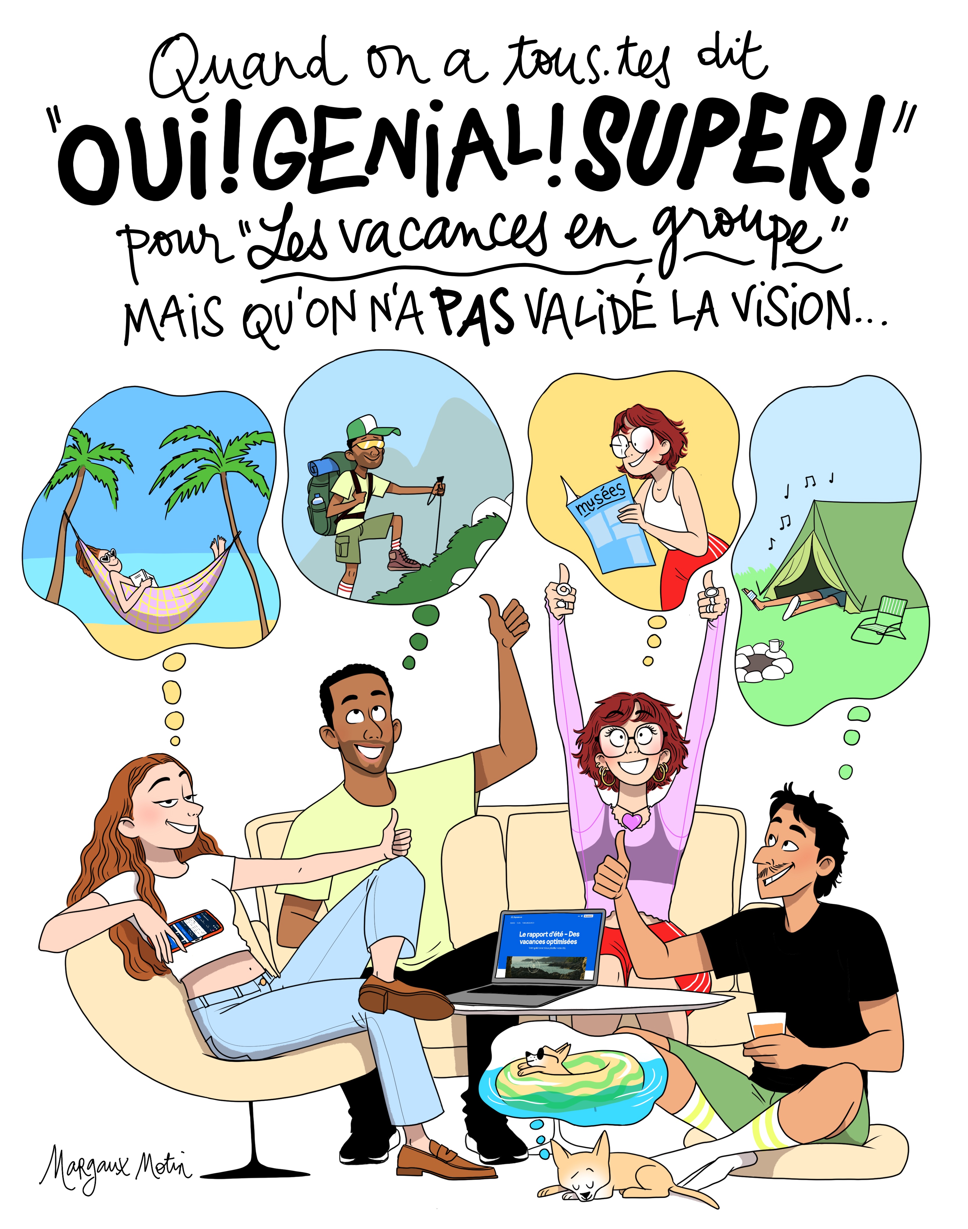 Illustration de Margaux Motin, illustratrice