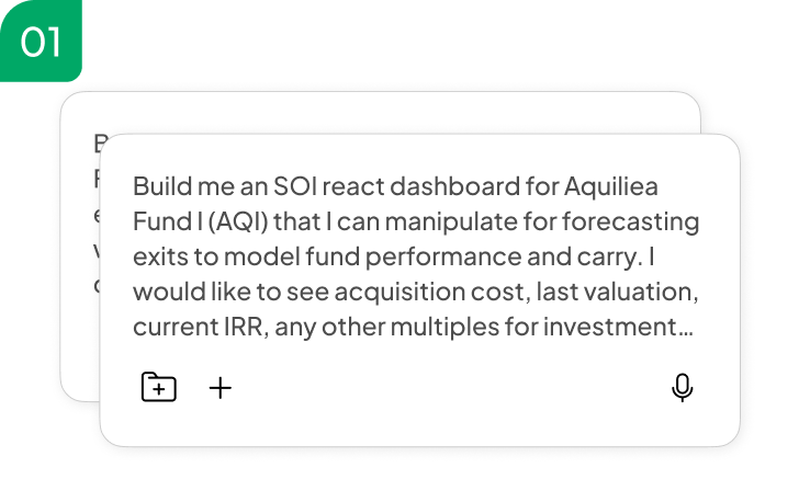 Ask a question in your AI tool 