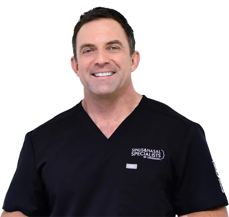 Dr. Christian Hall, rhinologist and ENT specialist at Sinus & Nasal Specialists of Louisiana