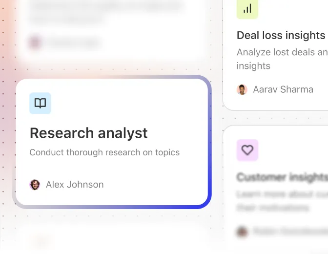 M - Create powerful AI agents to automate work at scale.