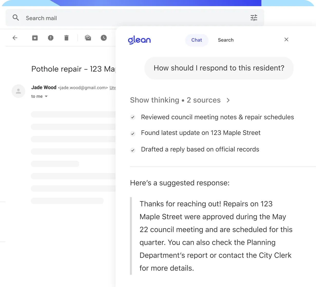 Government Feature Screenshot 2