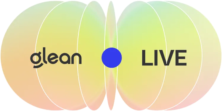 Glean LIVE Banner Asset
