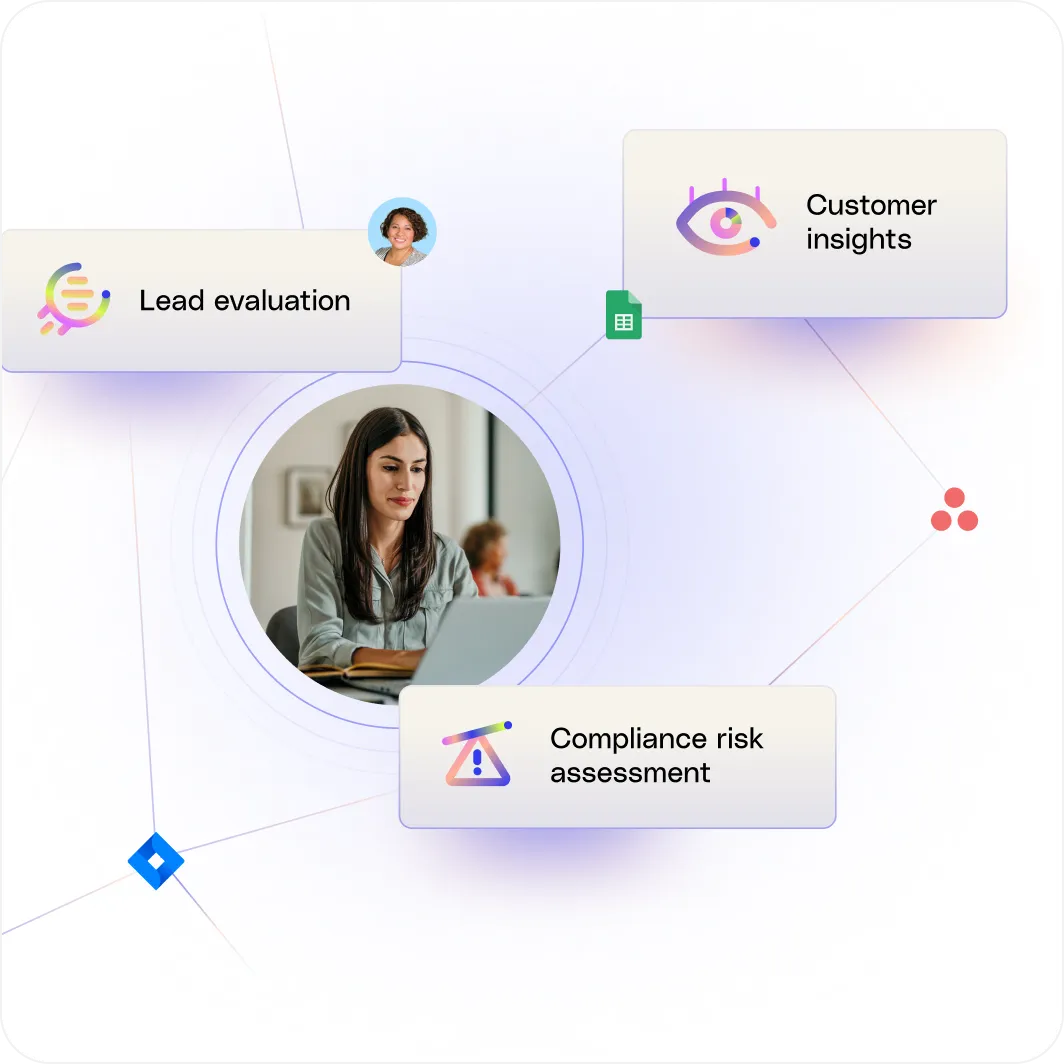 Route questions to expert agents.