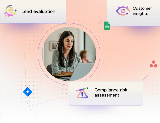 m-Route questions to expert agents.