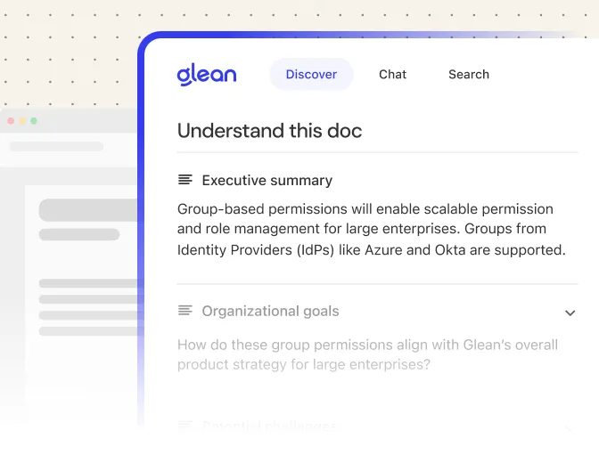 Discover what matters, without the digging. - Mobile